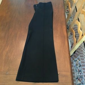 Black pleated trouser